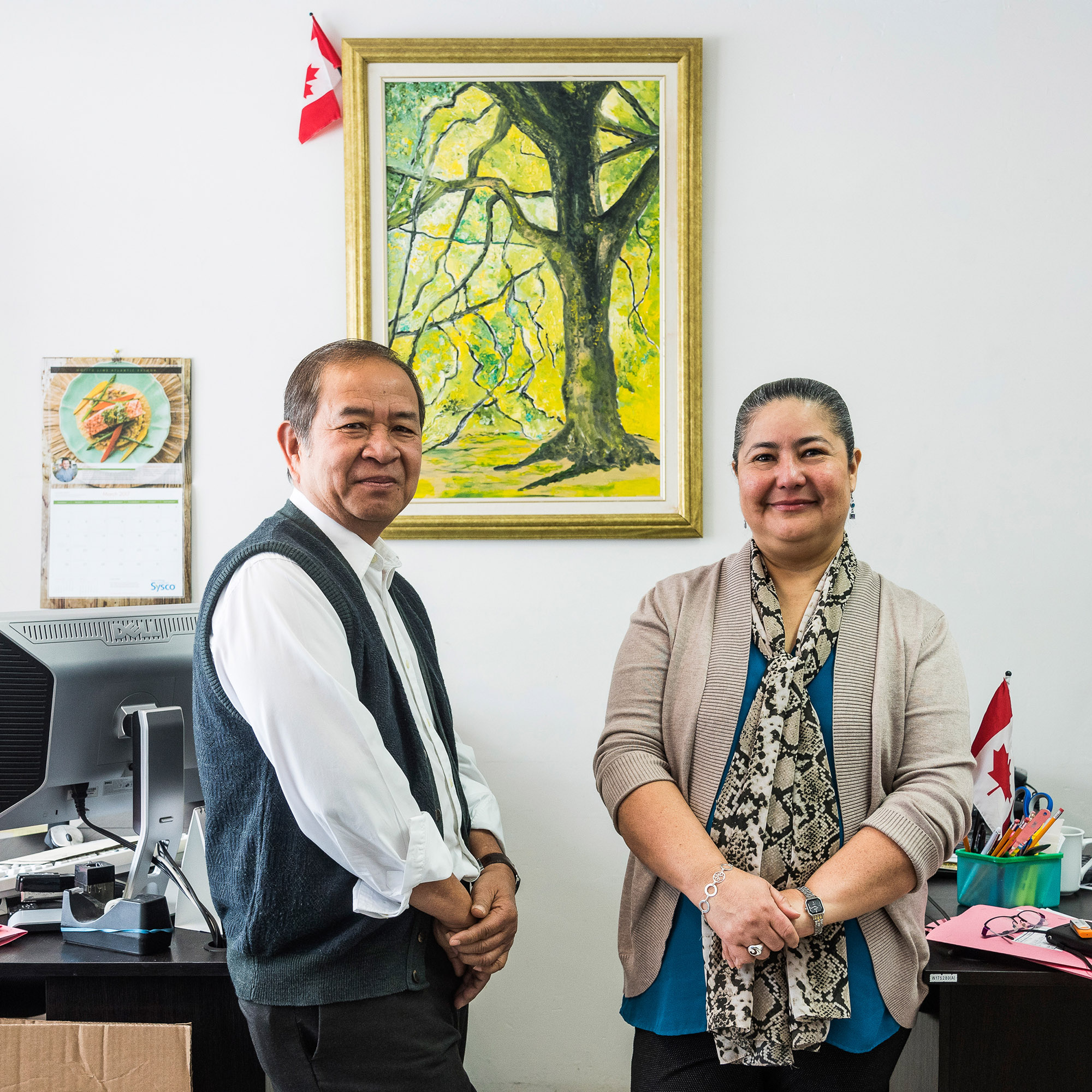 Chamroeun & Lucila: Settlement Workers